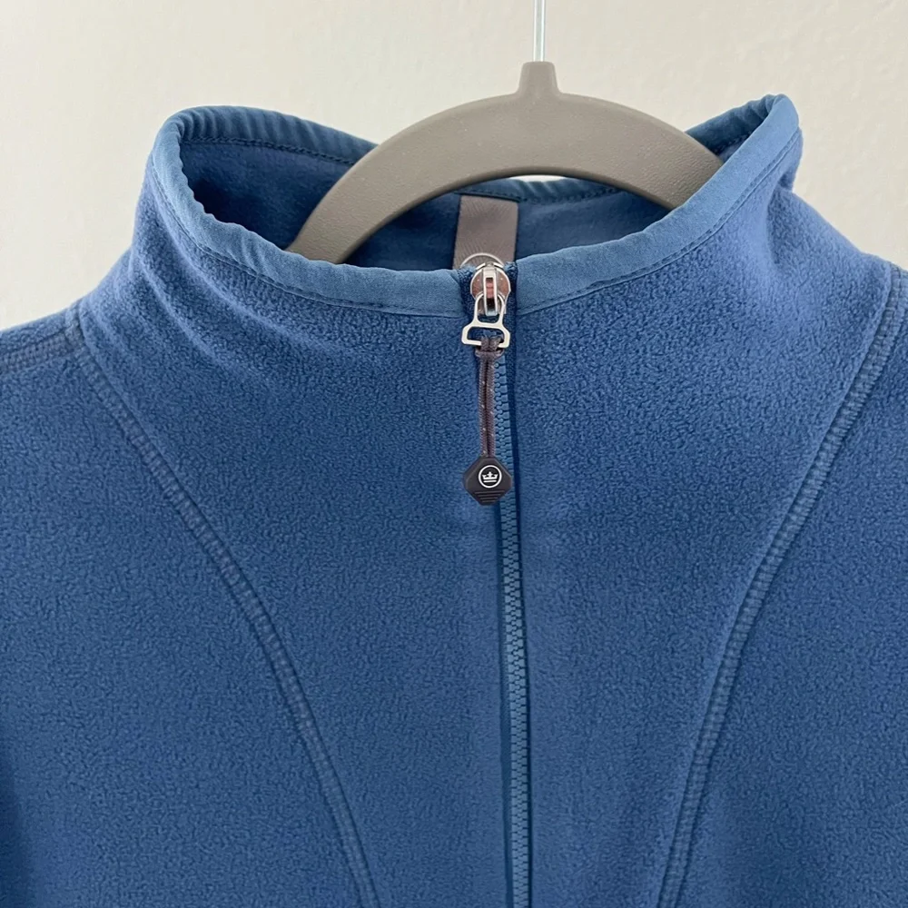 PETER MILLAR | Women's Storm Garland Microfleece Pullover in Storm | Size Medium - Picture 8 of 16